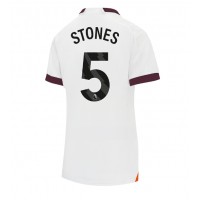 Manchester City John Stones #5 Bortatröja Kvinnor 2023-24 Korta ärmar